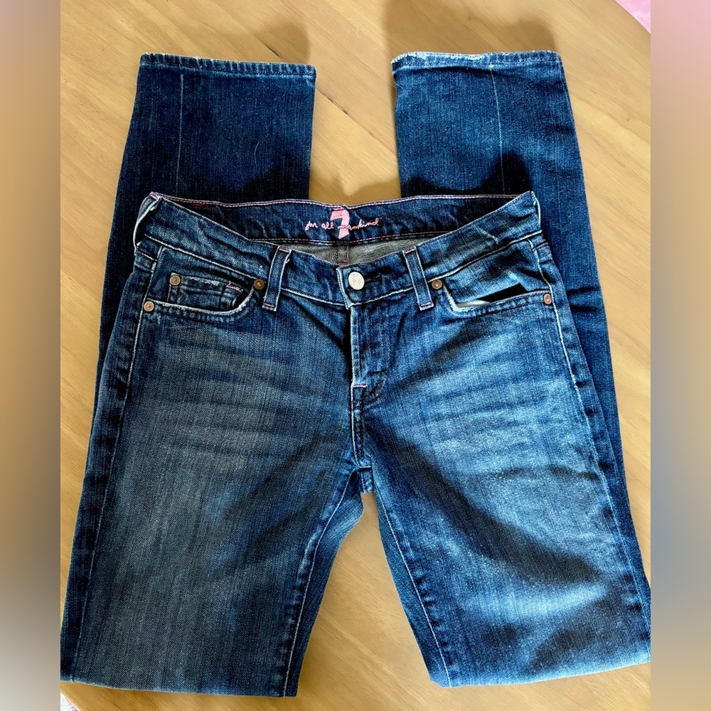 Seven for all mankind straight leg jeans